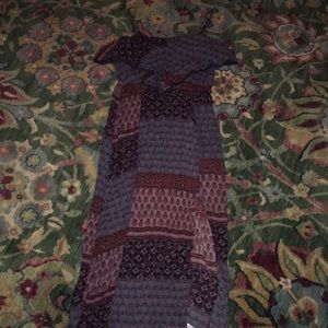 Spaghetti strap maxi dress